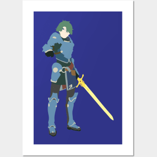 Minimalist Alm Posters and Art